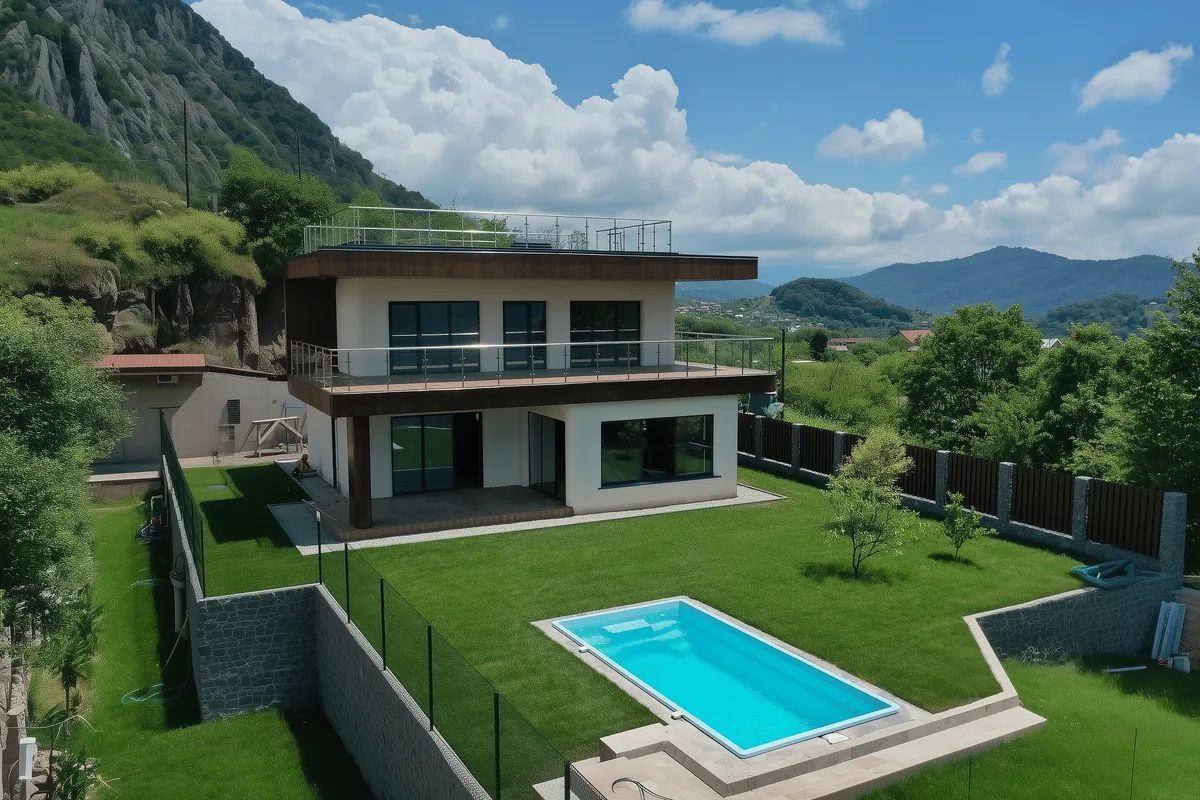 Композитный бассейн Laguna 6 — визуализация в Выксе