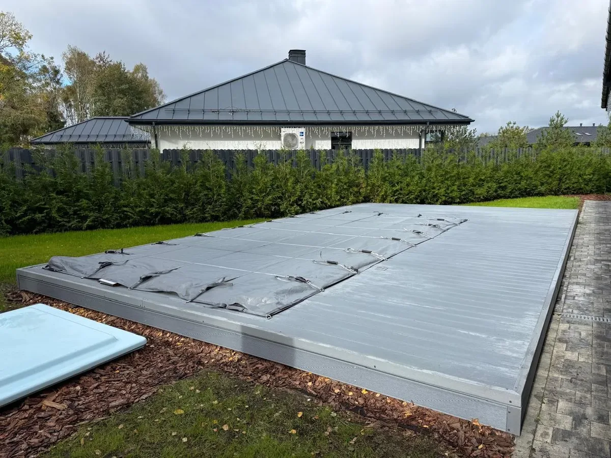 Покрывало Laguna Cover Mesh — установка в Выксе