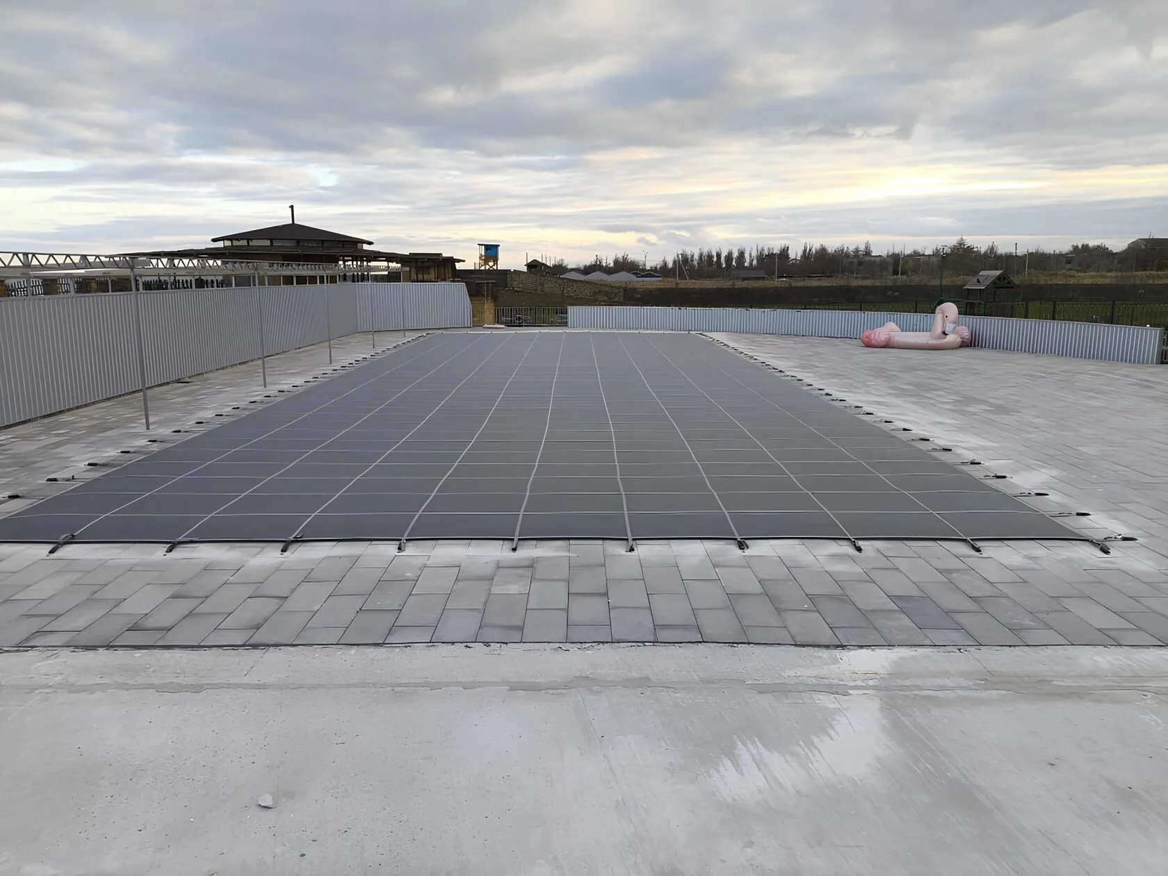 Защитное покрывало для бассейна в Выксе