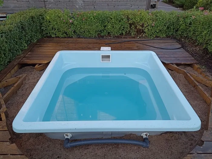 Композитная купель Laguna 2 — установка в Выксе