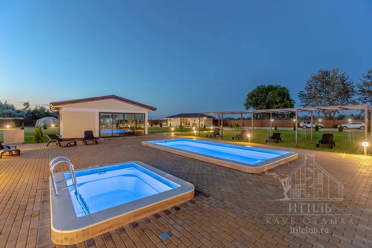 Композитная купель Laguna 3 — установка в Выксе