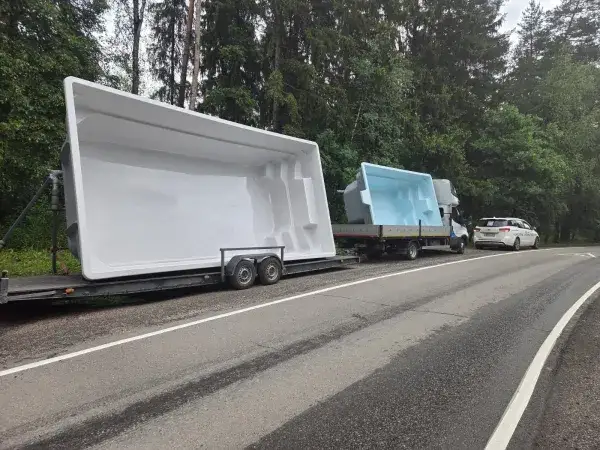 Доставка бассейна в Выксе